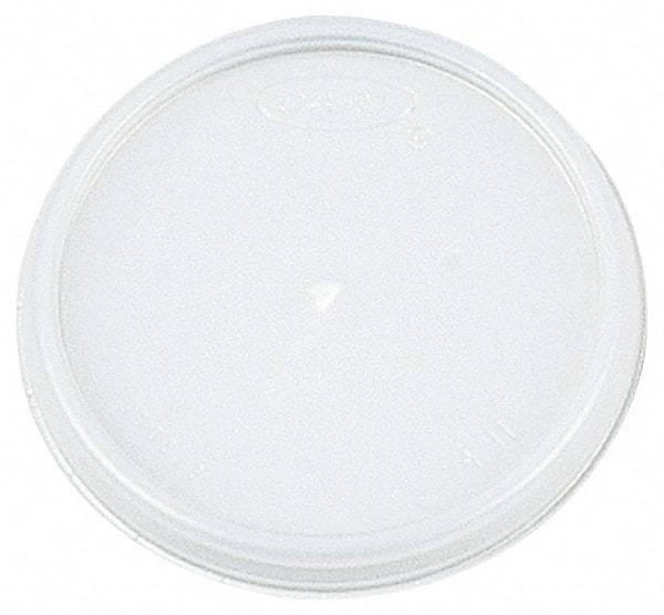 DART - Dart Lids for 12 oz Hot/Cold Foam Cups, Vented - White - Industrial Tool & Supply