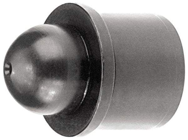 Gibraltar - 0.7498" Nose Diam, 9/16" Nose Length, 1-1/8" Collar Diam, Bullet Straight Locating Pin - Steel, 1.0018" Tail Diam, 3/4" Tail Length, 1-7/16" OAL, Relieved, +0.0000" Tolerance - Industrial Tool & Supply