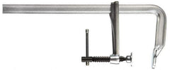 Bessey - 4-3/4" Deep Throat, 24" Max Capacity, Standard Sliding Arm Clamp - 1,320 Lb Clamping Pressure, 0.7" Spindle Diam - Industrial Tool & Supply