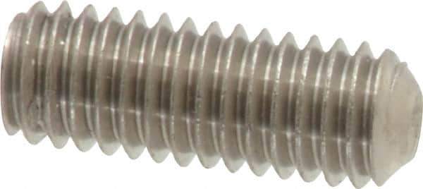 Value Collection - M6x1.00 Metric Coarse, 16mm OAL, Cup Point Set Screw - Grade 18-8 & Austenitic A2 Stainless Steel, 3mm Key - Industrial Tool & Supply