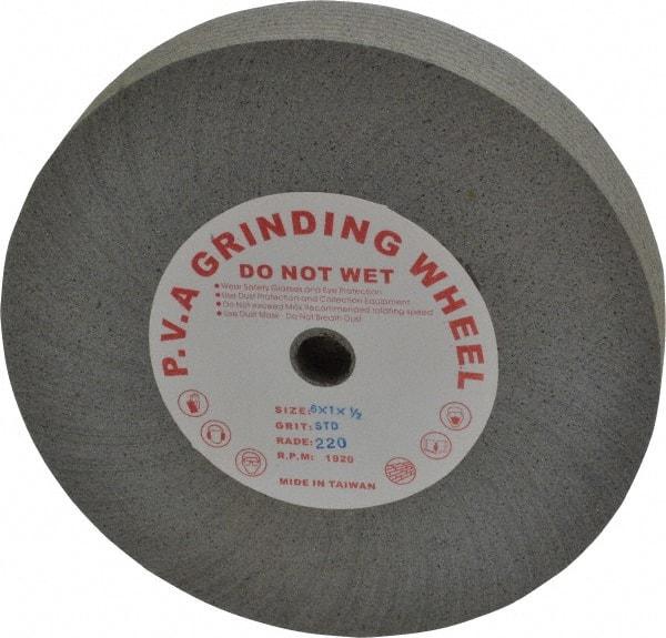 Value Collection - 6" Diam, 1" Face Width, 1/2" Center Hole, Fine Grade, Deburring Wheel - 1,920 RPM - Industrial Tool & Supply