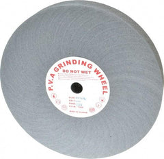 Value Collection - 8" Diam, 1" Face Width, 5/8" Center Hole, Fine Grade, Deburring Wheel - 1,920 RPM - Industrial Tool & Supply