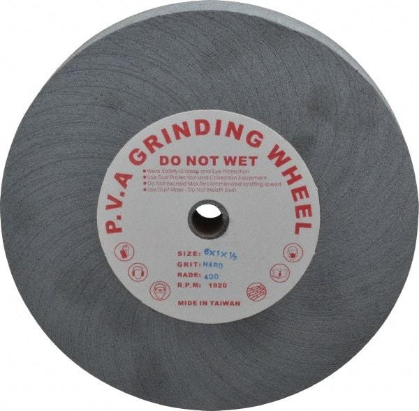 Value Collection - 6" Diam, 1" Face Width, 1/2" Center Hole, Extra Fine Grade, Deburring Wheel - 1,920 RPM - Industrial Tool & Supply