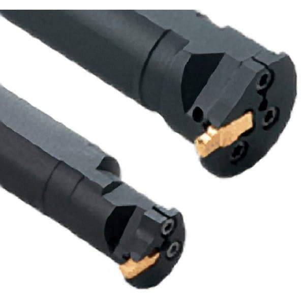 Iscar - GHAI, Internal, Right Hand, Indexable Grooving Tool Holder - 1" Shank Width, 8" OAL, Through Coolant - Industrial Tool & Supply