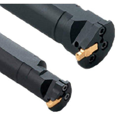 Iscar - GHAI, Internal, Left Hand, Indexable Grooving Tool Holder - 1" Shank Width, 8" OAL, Through Coolant - Industrial Tool & Supply