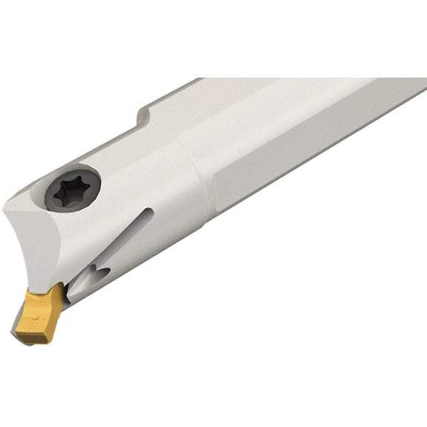 Iscar - 0.63" Min Bore Diam, 5" OAL, 5/8" Shank Diam, GEHIU Indexable Boring Bar - 1-1/4" Max Bore Depth, GEPI Insert - Industrial Tool & Supply