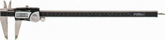 Fowler - 0 to 300mm Range, 0.01mm Resolution, Electronic Caliper - Stainless Steel with 2.4" Stainless Steel Jaws, 0.04mm Accuracy - Industrial Tool & Supply
