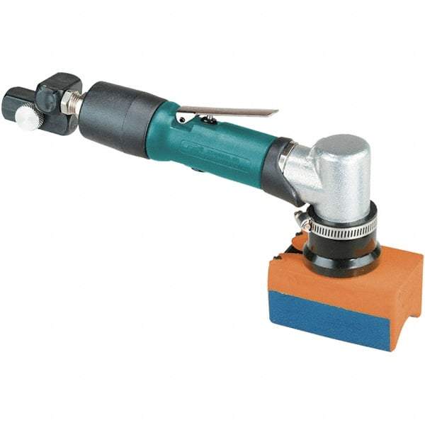 Dynabrade - 0.12 hp, 15,000 RPM Finishing Sander - 20 CFM Air Consumption, 6.21 bar Air Pressure, 1/4 NPT Inlet - Industrial Tool & Supply