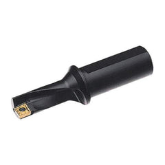 Allied Machine and Engineering - 2.83" Max Drill Depth, 2.25xD, 32mm Diam, Indexable Insert Drill - 1 Insert, 1-1/2" Shank Diam, Straight Shank - Industrial Tool & Supply