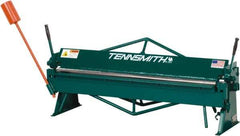 Tennsmith - 48-1/4 Inch Bending Length, Bench Machine Hand Brake - 61 Inch Wide, 22 Inch Deep, 31 Inch High - Industrial Tool & Supply