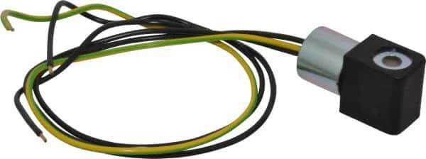 Parker - Direct Acting, Thermoplastic Solenoid Valve - Normally Closed, 232 Max PSI, FKM Seal - Industrial Tool & Supply