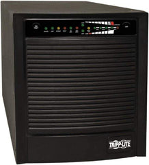 Tripp-Lite - 15 Amp, 1,500 VA, Tower & Rack Mount Online Backup Uninterruptible Power Supply - Backup 4-1/2 min with Full Load & 13 min with Half Load, 120 VAC Input & Output, 1,200 Watt Output, 1 Phases, 6 Outlets - Industrial Tool & Supply