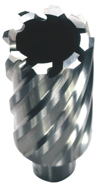 Interstate - 1-13/16" Diam x 1" Deep Cobalt Annular Cutter - Industrial Tool & Supply