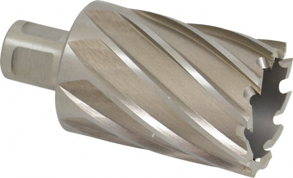 Interstate - 1-5/8" Diam x 2" Deep Cobalt Annular Cutter - Industrial Tool & Supply