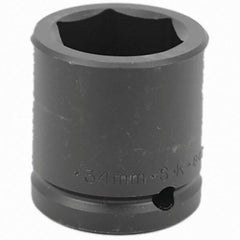 SK - Impact Socket - 3/4"DR 34MM IMPACT SOCKET - Industrial Tool & Supply