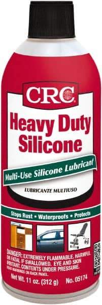 CRC - 16 oz Aerosol Silicone Lubricant - Clear, -40°F to 400°F - Industrial Tool & Supply