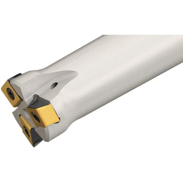 Iscar - 25mm Cut Diam, 3mm Max Depth of Cut, 25mm Shank Diam,Indexable Plunge End Mill - Straight Shank, HTP LNHT 1006 Insert Style, HTP-LN10 Toolholder Style, Through Coolant, Series TangPlunge - Industrial Tool & Supply
