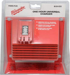 Milwaukee Tool - 12 to 18 Volt, 1 Battery NiCad & NiMH Power Tool Charger - 1 hr to Charge - Industrial Tool & Supply