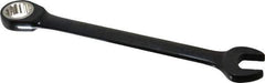 Proto - 17mm 12 Point Combination Wrench - 15° Head Angle, 8-7/8" OAL, Steel, Black Chrome Finish - Industrial Tool & Supply