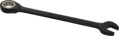 Proto - 1/2" 12 Point Combination Wrench - 15° Head Angle, 7" OAL, Steel, Black Chrome Finish - Industrial Tool & Supply