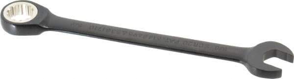 Proto - 5/8" 12 Point Combination Wrench - 15° Head Angle, 8-3/16" OAL, Steel, Black Chrome Finish - Industrial Tool & Supply