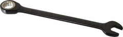 Proto - 13/16" 12 Point Combination Wrench - 15° Head Angle, 11-7/16" OAL, Steel, Black Chrome Finish - Industrial Tool & Supply