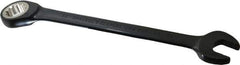 Proto - 24mm 12 Point Combination Wrench - 15° Head Angle, 12-3/4" OAL, Steel, Black Chrome Finish - Industrial Tool & Supply