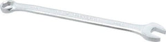 Proto - 9mm 6 Point Combination Wrench - 15° Head Angle, 5-21/32" OAL, Steel, Satin Finish - Industrial Tool & Supply