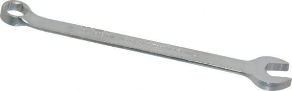 Proto - 17mm 6 Point Combination Wrench - 15° Offset Angle, 10-1/8" OAL, Steel, Satin Finish - Industrial Tool & Supply