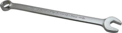 Proto - 18mm 6 Point Combination Wrench - 15° Offset Angle, 10-1/2" OAL, Steel, Satin Finish - Industrial Tool & Supply