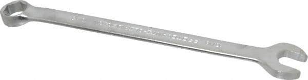 Proto - 13/16" 6 Point Combination Wrench - 15° Head Angle, 11-7/8" OAL, Steel, Satin Finish - Industrial Tool & Supply