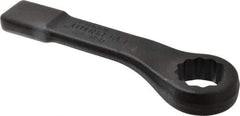 Proto - 1-3/8" 12 Point Striking Box Wrench - Single End, 2-3/8" Head Diam x 7/8" Head Thickness, 8-3/8" OAL, Steel, Black Finish - Industrial Tool & Supply