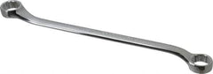 Proto - 13/16" x 7/8" 12 Point Offset Box Wrench - Double End, 1-11/64" Head Diam x 31/64" Head Thickness, 12-11/16" OAL, Steel, Black Finish, 7.5° Offset - Industrial Tool & Supply