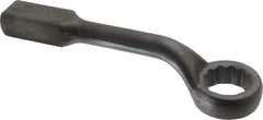 Proto - 2-1/16" 12 Point Striking Box Wrench - Single End, 3-5/16" Head Diam x 1-1/4" Head Thickness, 13-1/2" OAL, Steel, Black Finish, 60° Offset - Industrial Tool & Supply