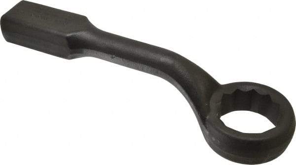 Proto - 2-7/8" 12 Point Striking Box Wrench - Single End, 4-25/32" Head Diam x 1-7/8" Head Thickness, 16" OAL, Steel, Black Finish, 60° Offset - Industrial Tool & Supply