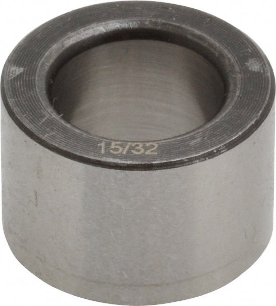 Boneham - Type P, 15/32" Inside Diam, Headless, Press Fit Drill Bushing - Industrial Tool & Supply