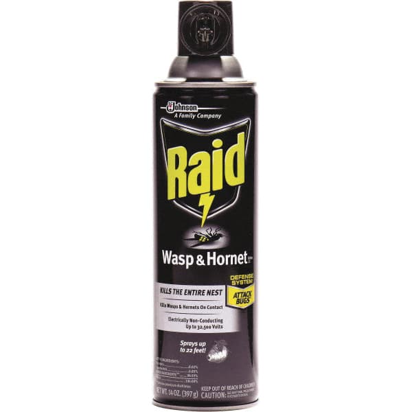 Raid - 14 Fluid Ounce Hornet and Wasp Killer - Industrial Tool & Supply