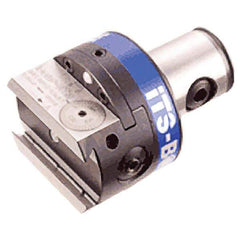 Iscar - 80mm Body Diam, Manual Single Cutter Boring Head - 2.5mm to 160mm Bore Diam - Exact Industrial Supply
