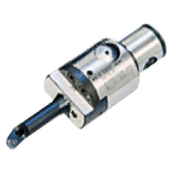 Iscar - 50mm Body Diam, Manual Single Cutter Boring Head - 6mm to 22mm Bore Diam, 16mm Bar Hole Diam - Exact Industrial Supply