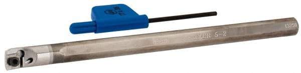 Iscar - 0.393" Min Bore Diam, 5" OAL, 0.312" Shank Diam, Indexable Boring Bar - CC.. 21.51 Insert, Screw Holding Method - Industrial Tool & Supply