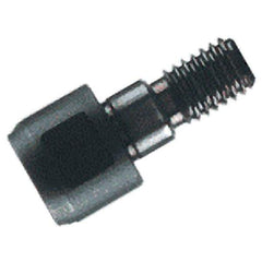 Iscar - T08 Connection to Tip, M08 Connection to Shank, Milling Tip Insert Threaded Extension - 0.6299 Inch Extension Length, 0.4606 Inch Max Diameter, FlexFit and Multimaster Series - Industrial Tool & Supply