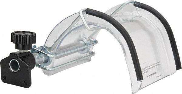 PRO-SAFE - 6 Inch Max Chuck Size, 3.9 Inch Center Height, Lathe Guard - 6 Inch Lathe Size, 8 Inch Long, 6 Inch Wide - Industrial Tool & Supply