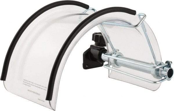 PRO-SAFE - 6 to 12 Inch Chuck Size, 6 Inch Center Height, Lathe Guard - 6 Inch Lathe Size, 12 Inch Long, 6 Inch Wide - Industrial Tool & Supply