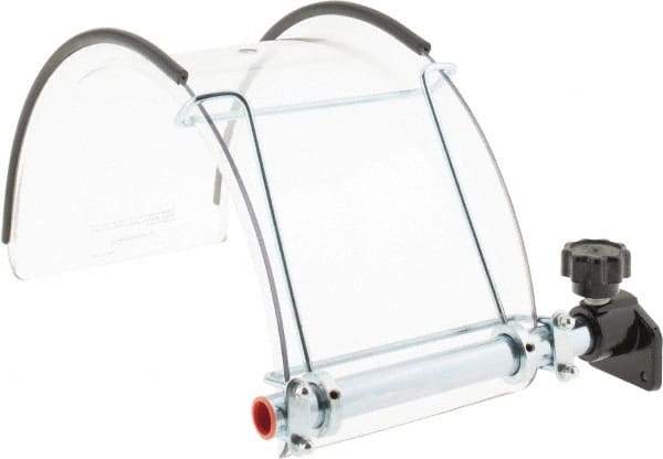 PRO-SAFE - 12 to 16 Inch Max Chuck Size, 8 Inch Center Height, Lathe Guard - 12 Inch Lathe Size, 16 Inch Long, 8 Inch Wide - Industrial Tool & Supply