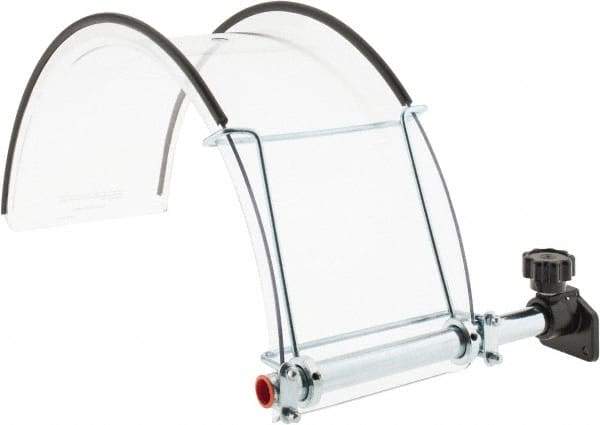 PRO-SAFE - 16 to 20 Inch Max Chuck Size, 10 Inch Center Height, Lathe Guard - 16 Inch Lathe Size, 19.7 Inch Long, 8 Inch Wide - Industrial Tool & Supply