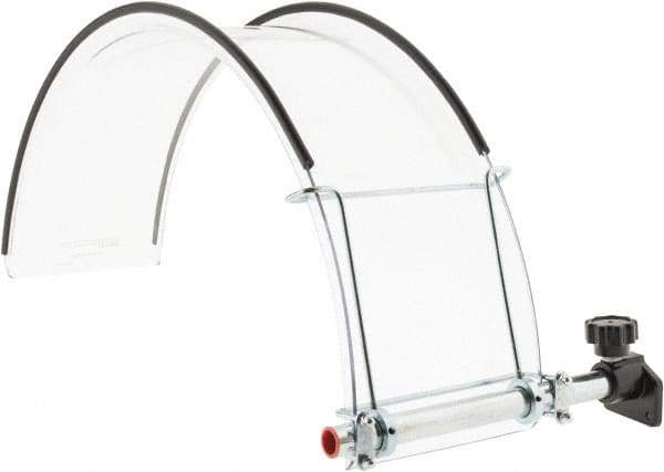 PRO-SAFE - 20 to 24 Inch Max Chuck Size, 13 Inch Center Height, Lathe Guard - 20 Inch Lathe Size, 24 Inch Long, 8 Inch Wide - Industrial Tool & Supply