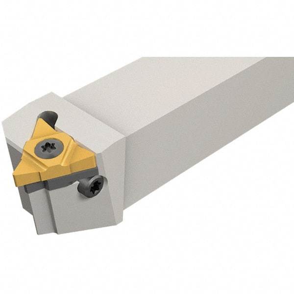 Iscar - External Thread, Left Hand Cut, 20mm Shank Width x 20mm Shank Height Indexable Threading Toolholder - 125mm OAL, Various Insert Compatibility, SE Toolholder, Series IscarThread - Industrial Tool & Supply