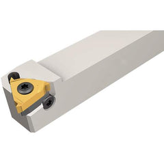 Iscar - External Thread, Left Hand Cut, 1" Shank Width x 1" Shank Height Indexable Threading Toolholder - 6" OAL, Various Insert Compatibility, SE Toolholder, Series IscarThread - Industrial Tool & Supply