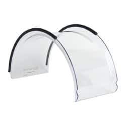 PRO-SAFE - 8 Inch Wide Lexan Replacement Shield - For Use With Flexbar - Latheguard Shield - Industrial Tool & Supply