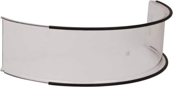 PRO-SAFE - 8 Inch Wide Lexan Replacement Shield - For Use With Flexbar - Latheguard Shield - Industrial Tool & Supply